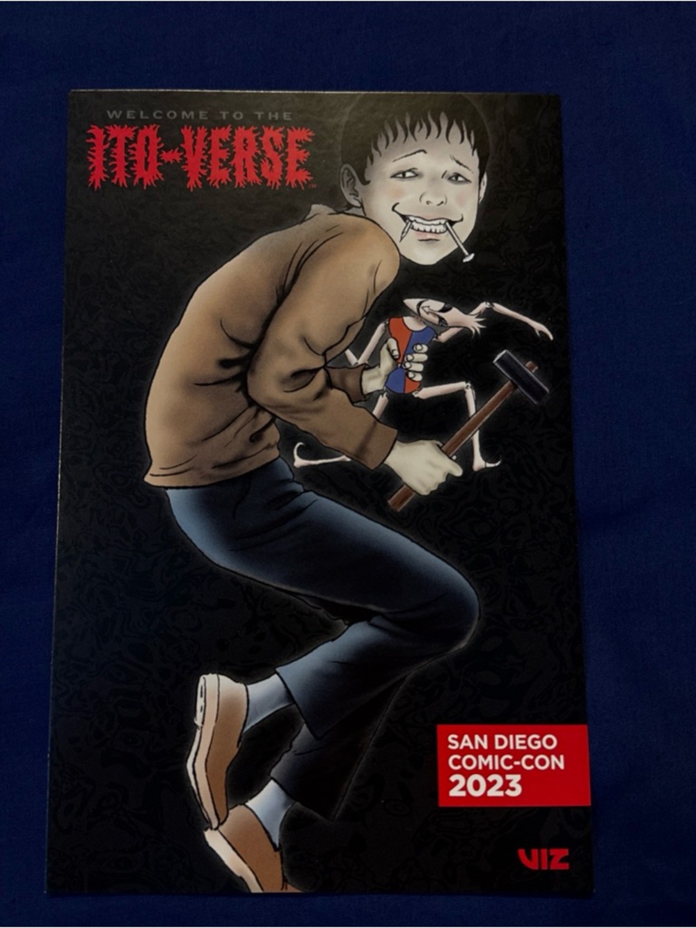 Ito-Verse Tsujii Soichi 2023 SDCC Viz Promo Print Advertisement 8.5”x5.5”